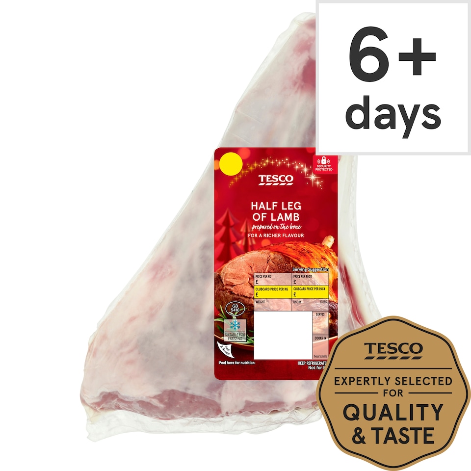 Tesco Lamb Half Leg Joint