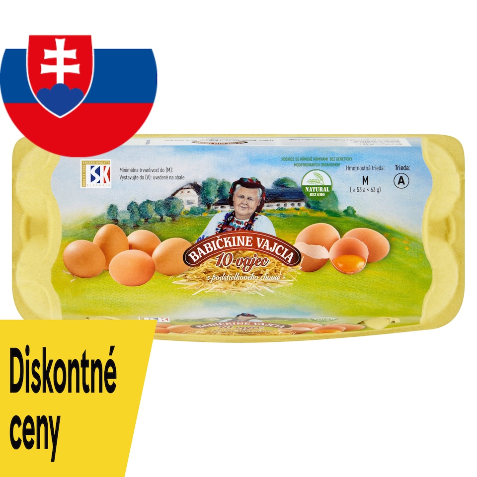Babičkine vajcia M 10 ks