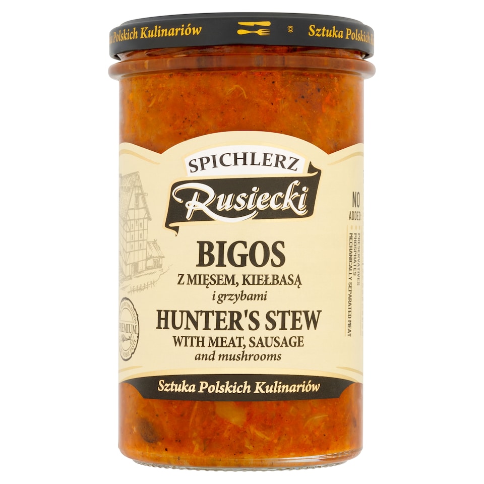 Spichlerz Rusiecki Bigos with Meat, Sausage and Mushrooms 470g