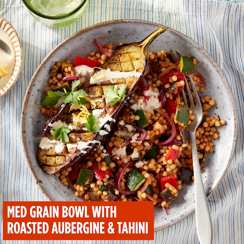 image 1 of Merchant Gourmet Herby Mediterranean Vegetables & Couscous 400G