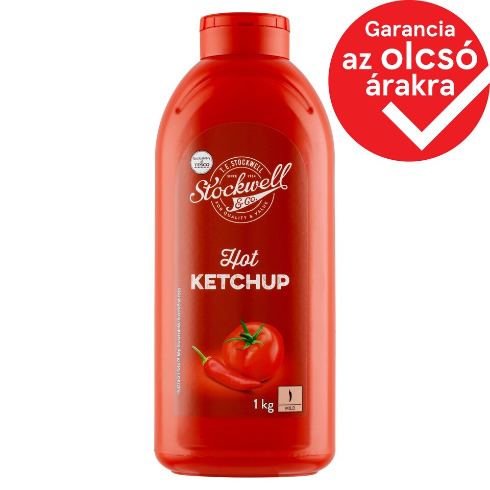 Stockwell & Co. enyhén csípős ketchup 1 kg