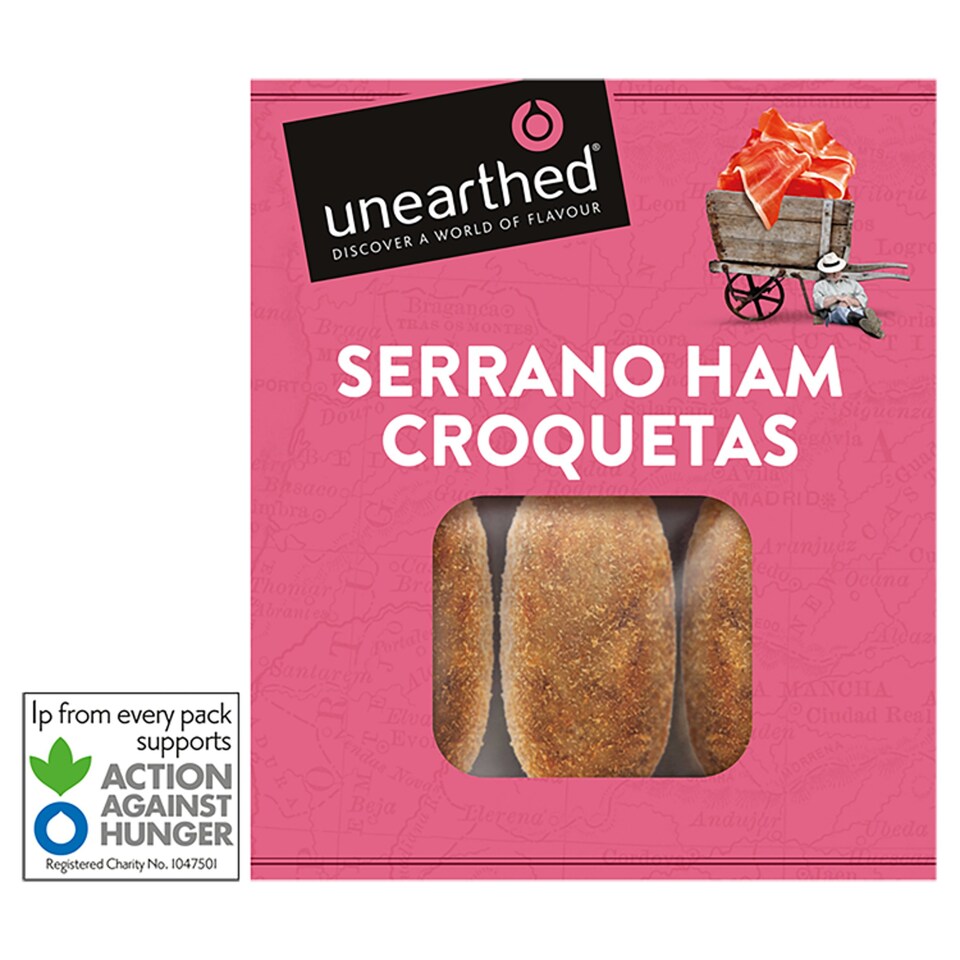 Unearthed Serrano Ham Croquetas 180g
