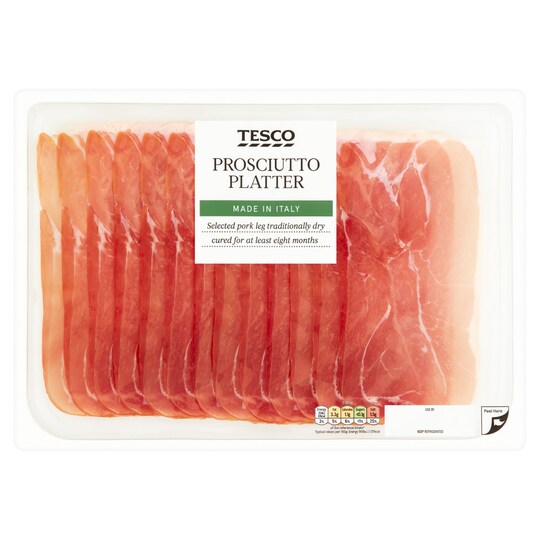 Tesco Prosciutto Platter 180G Tesco Groceries