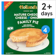 Hollands Family Cheese & Onion Pie