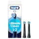 image 1 of Oral-B iO Ultimate Clean Black Replacement Electric Toothbrush Heads 2 Pack