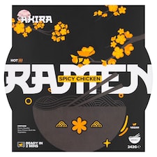 Akira Spicy Chicken Ramen Noodle Bowl 242g