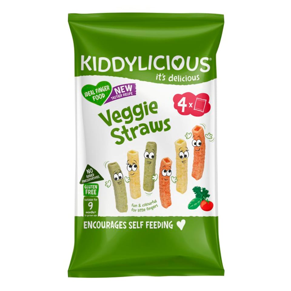 Kiddylicious Tyčinky zeleninové multipack 4 x 12g