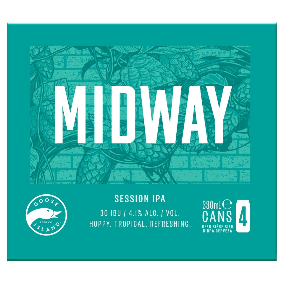 Goose Island Midway Ipa 4X330ml Cans