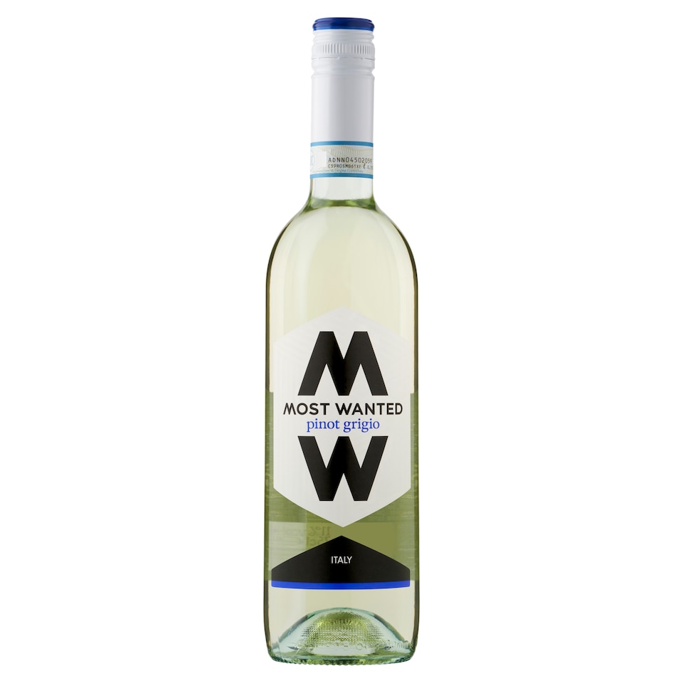 image 1 of Most Wanted Pinot Grigio Wine 75Cl