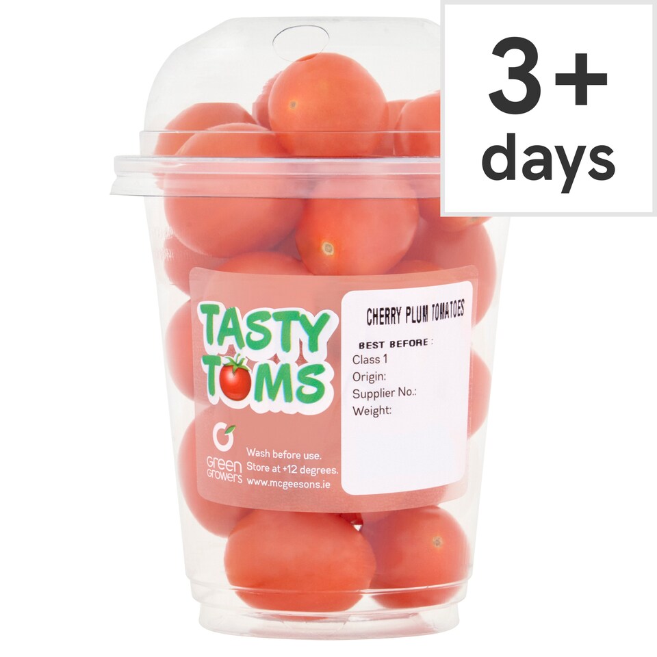 Green Growers Cherry Plum Tomatoes 250G