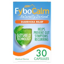 FyboCalm Diarrhoea Relief Capsules 30s
