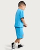 image 3 of Hot Wheels 2-Piece Pure Cotton T-Shirt and Shorts Set in Blue