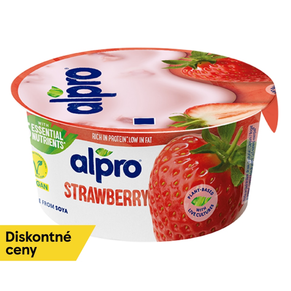 ALPRO Soy Fermented Product, Strawberry, 150g