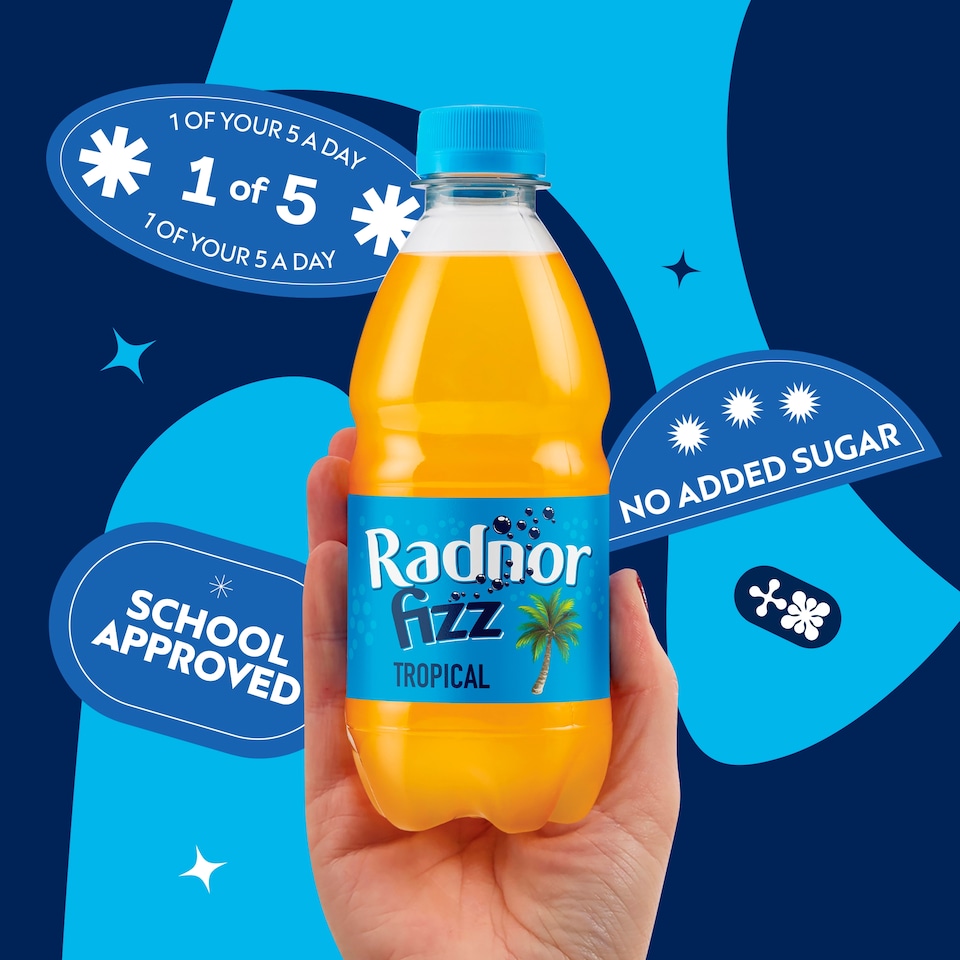 image 1 of Radnor Fizz Tropical Drink 4X330ml