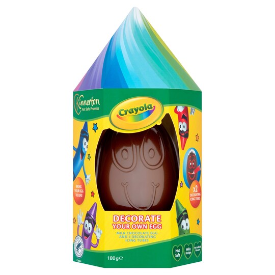 Crayola Easter Egg Decorate Your Own Egg 180G Tesco Groceries