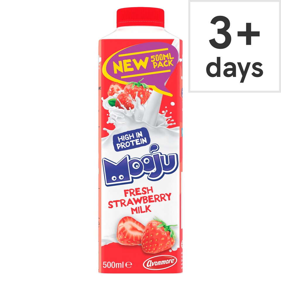 Mooju Strawberry Milk 500Ml