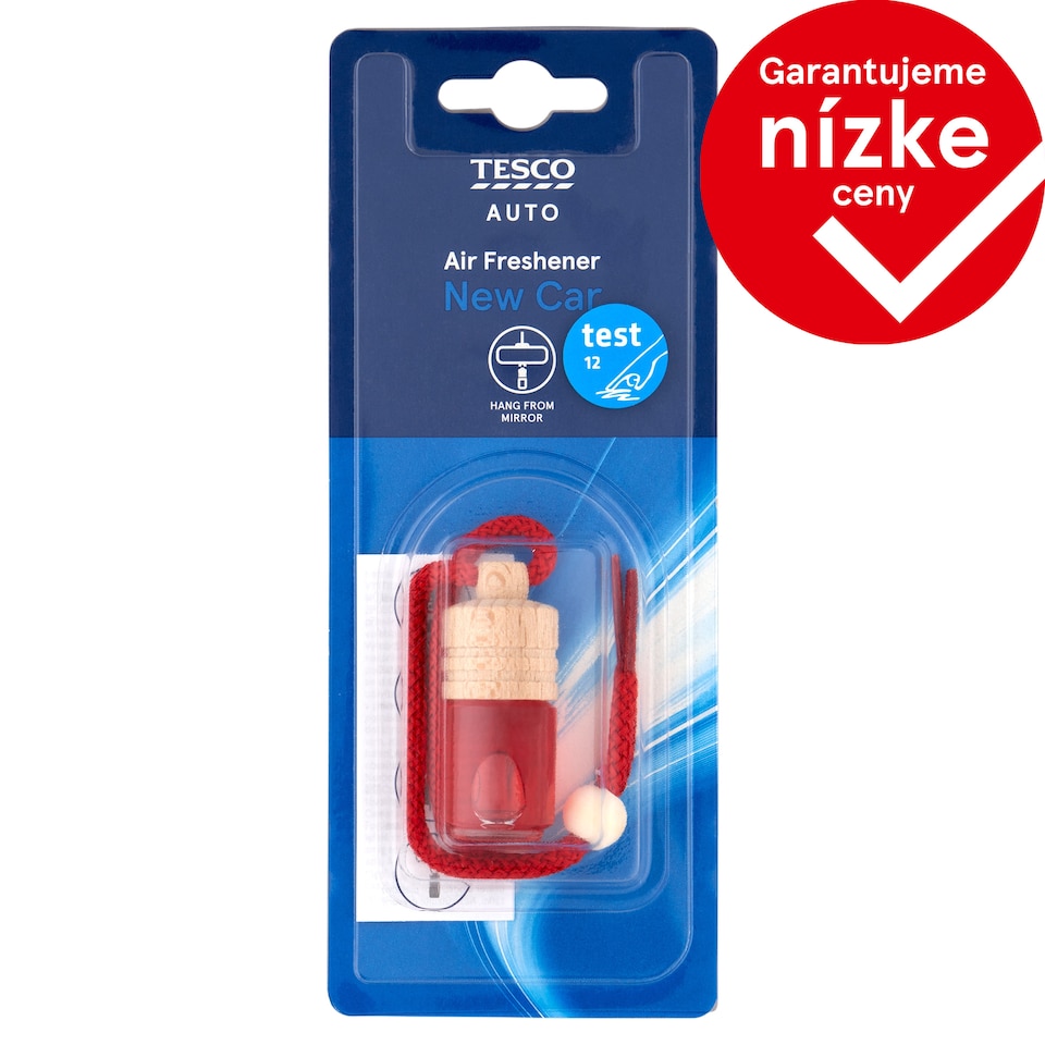 Tesco Auto Osviežovač vzduchu vôňa nové auto 5 ml