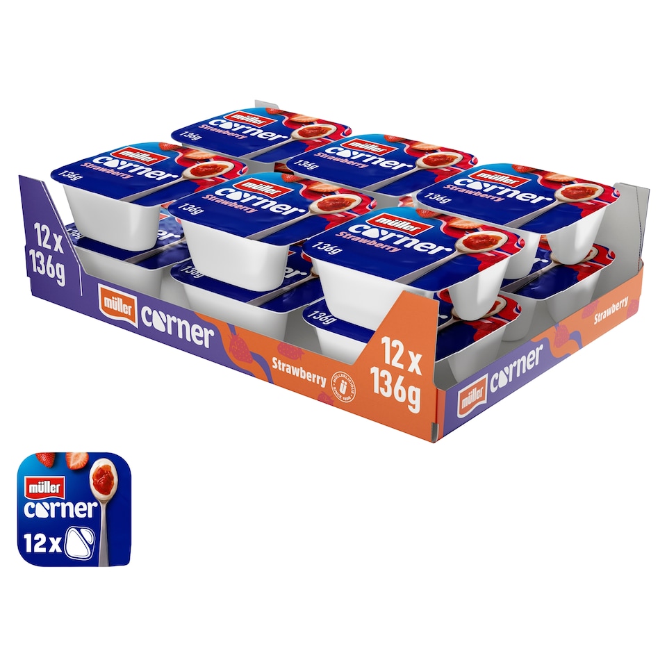 image 1 of Muller Corner Strawberry Yogurt 136G