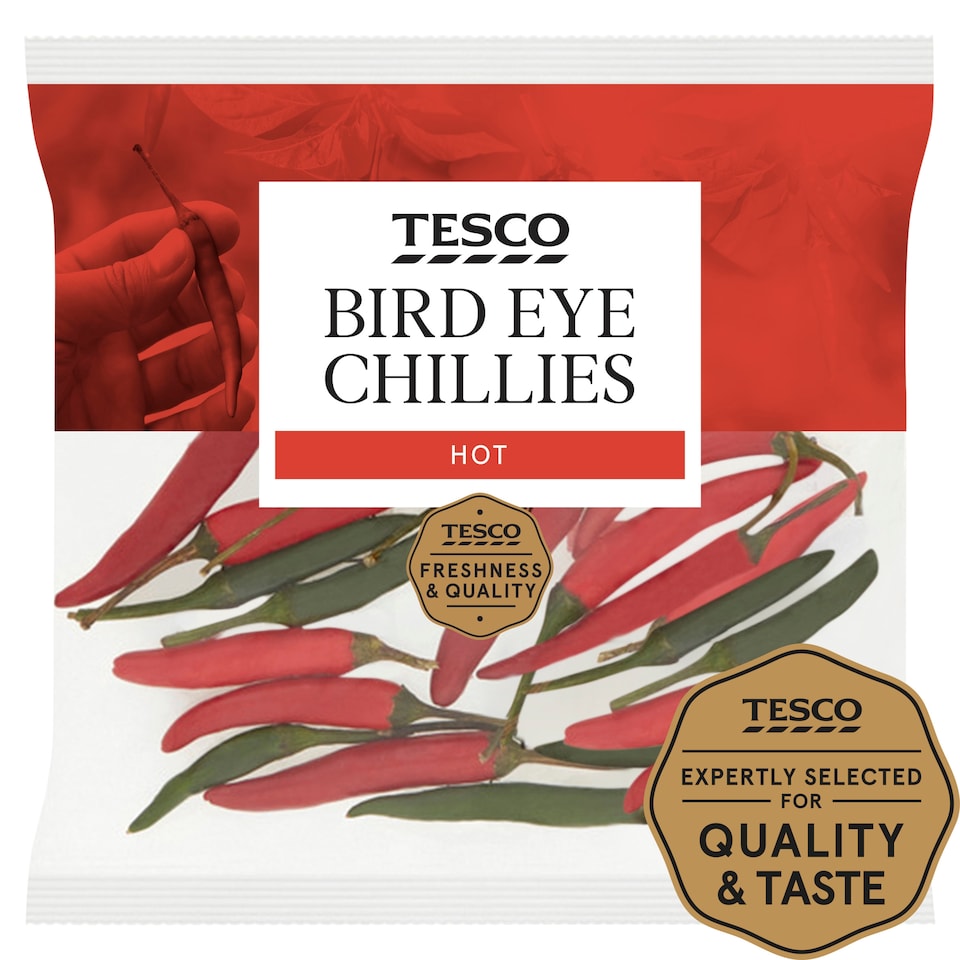 image 1 of Tesco Bird Eye Chillies 25G
