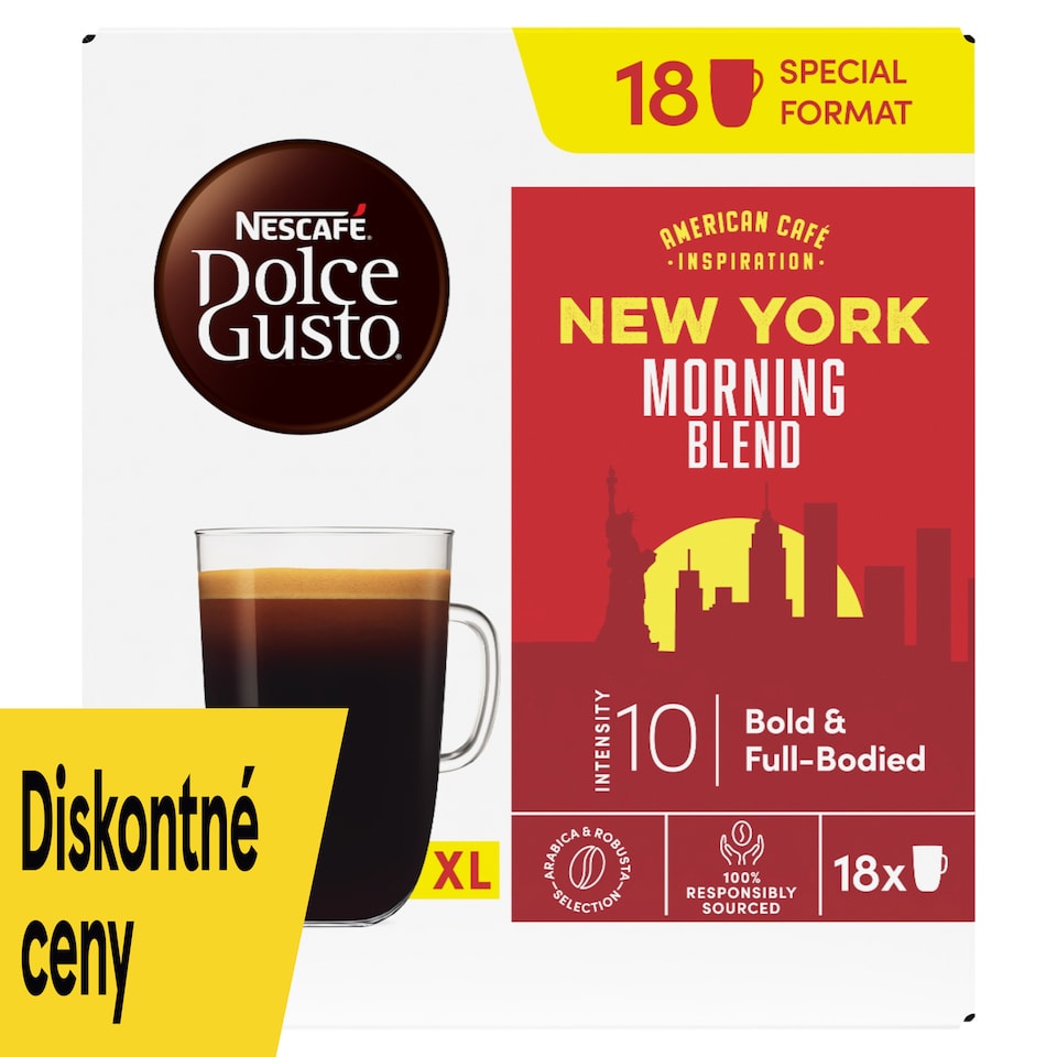 obrázok 1 z NESCAFÉ Dolce Gusto Grande New York - káva v kapsulách - 18 ks