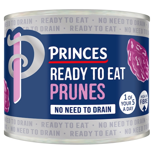 Princes Pitted Ready To Eat Prunes 210G Tesco Groceries