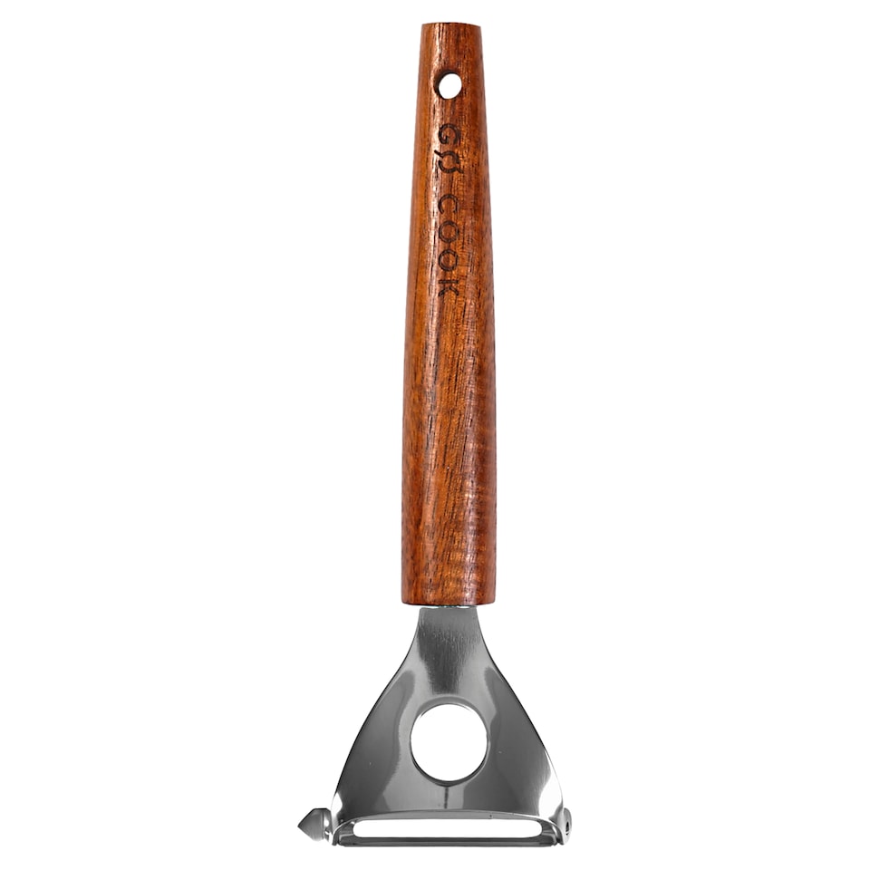 Go Cook Acacia S/Steel Y Peeler