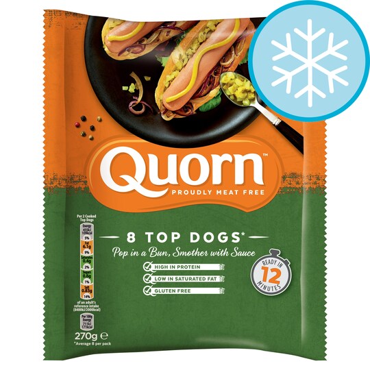 Quorn Hot Dogs 270G Tesco Groceries