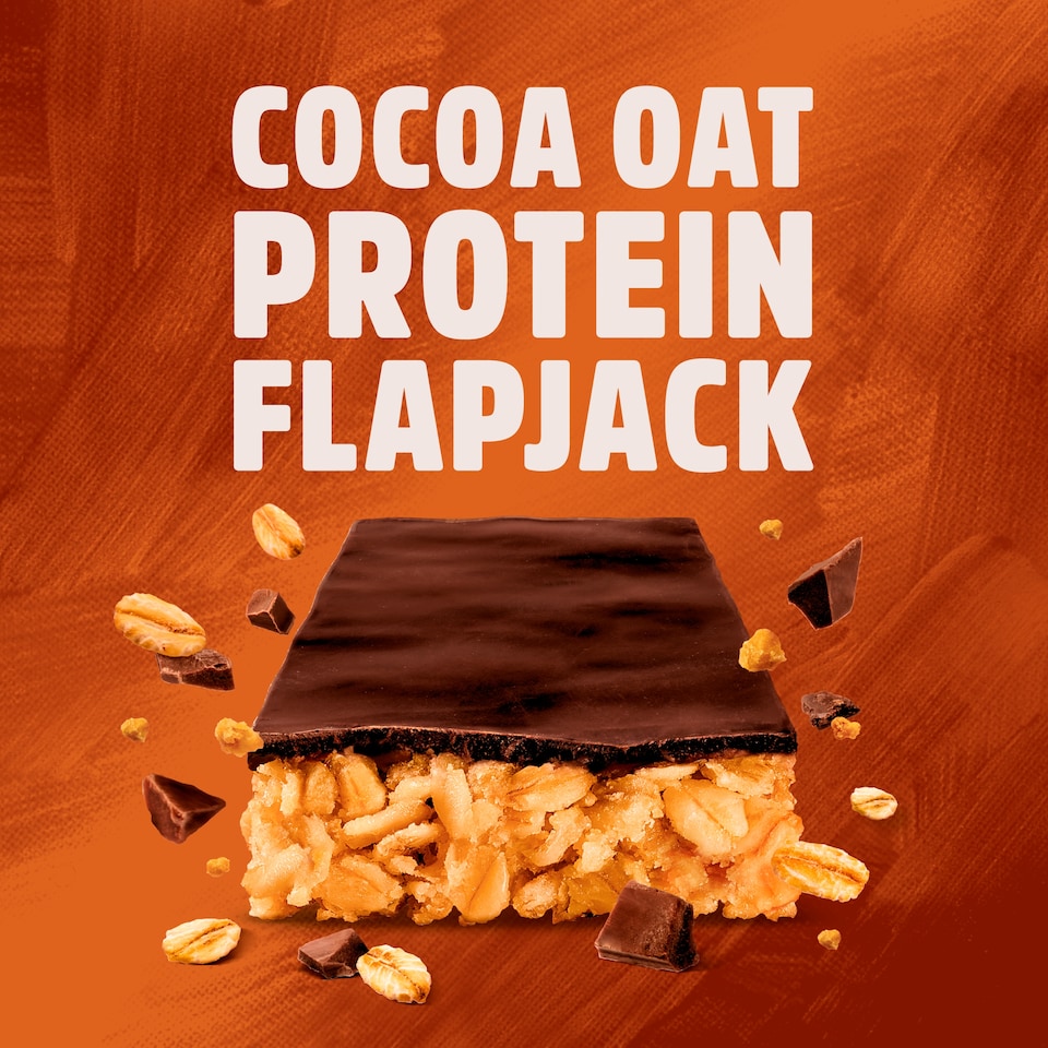 image 1 of TREK Cocoa Oat Protein Flapjacks Multipack 3x50g