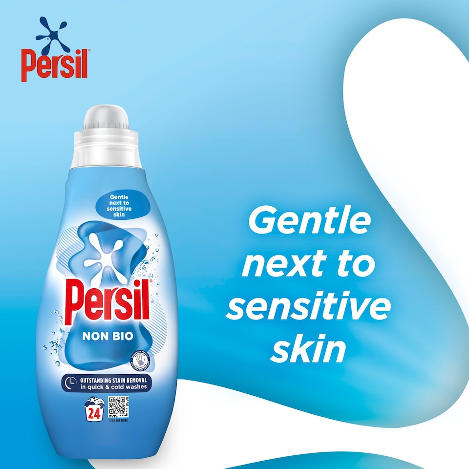 image 1 of Persil Non Bio Laundry Liquid Detergent 24 Washes 648ml