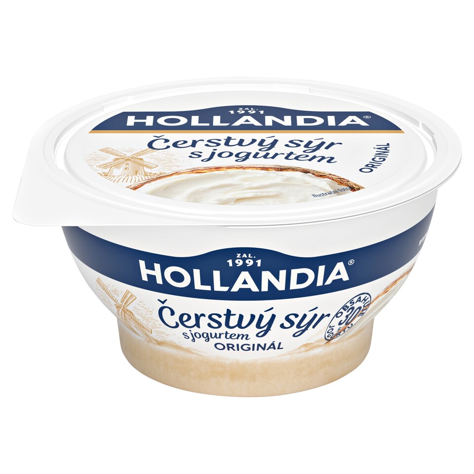 Hollandia Čerstvý sýr s jogurtem originál 125g