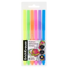 Erich Krause Neon Fineliners 6 pcs