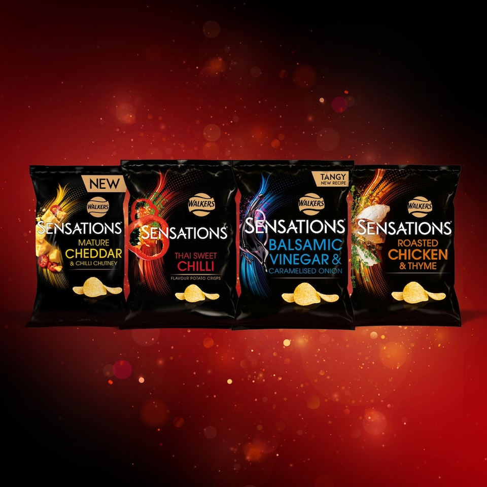 image 1 of Walkers Sensations Crisps - Thai Sweet Chilli 150g