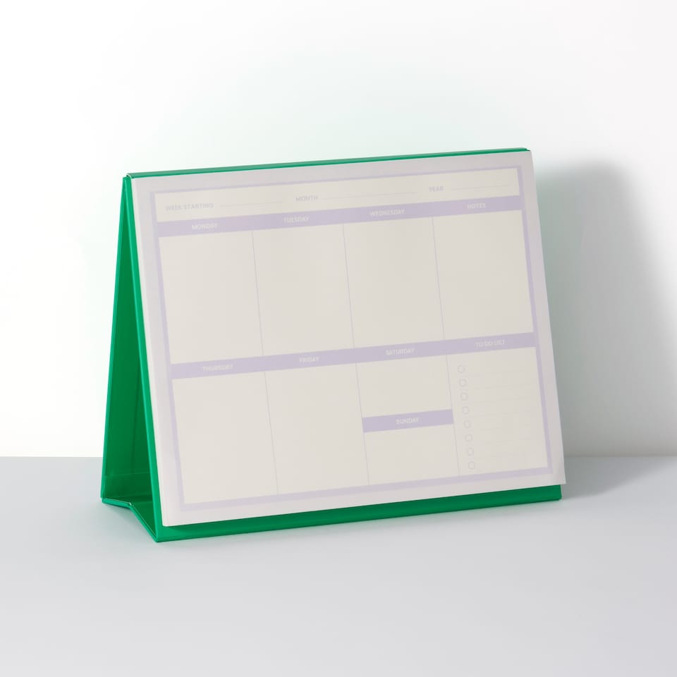 image 1 of Paperchase Artful Scribble Weekly Planner