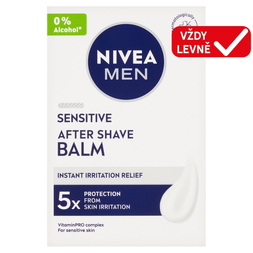 image 1 of Nivea Men Sensitive After Shave Balm 100ml