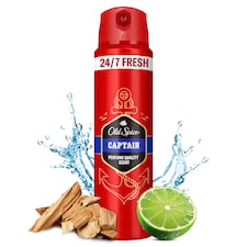 Old Spice Deodorant Body Spray Captain 150Ml