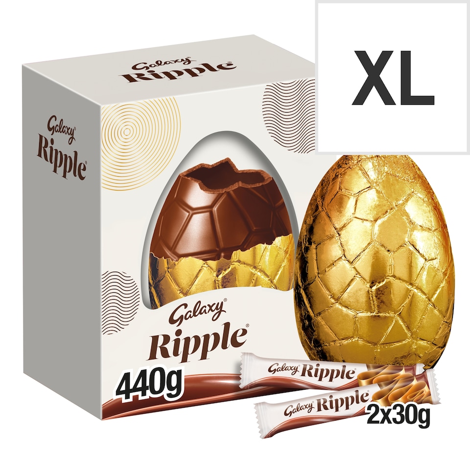 Galaxy Ripple Milk Chocolate Giant Egg 440g