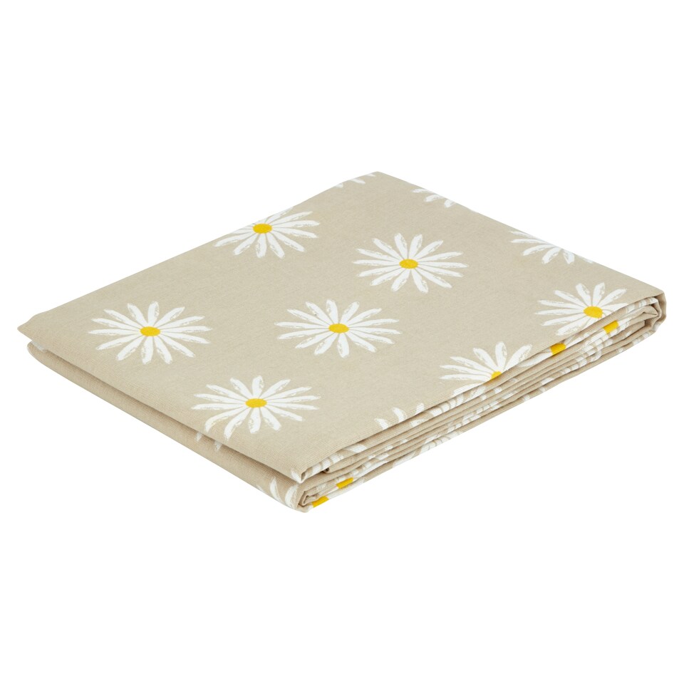 Tesco Daisy Wipe Clean Tablecloth