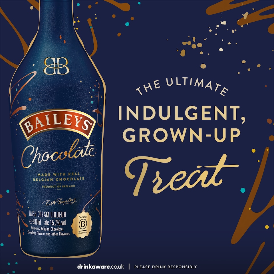 image 1 of Baileys Belgian Chocolate Irish Cream Liqueur 500Ml