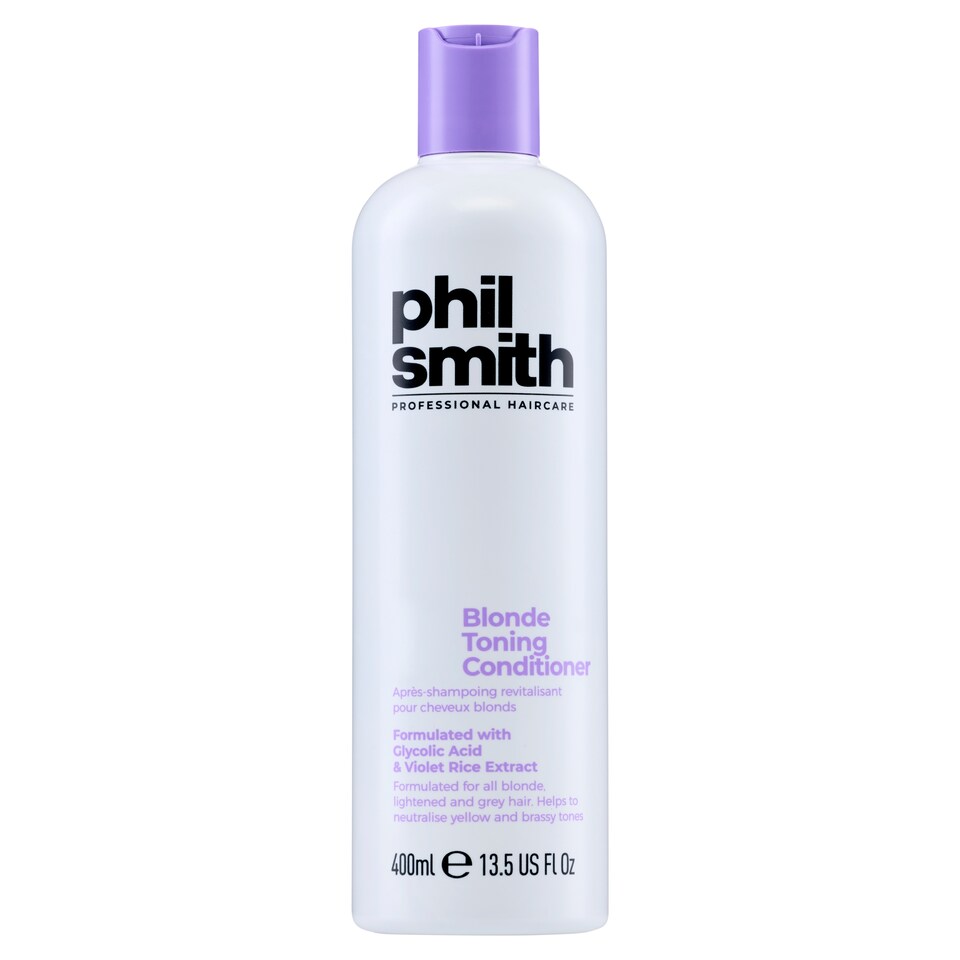 Phil Smith Professional Haircare Blonde Toning Conditioner 400ml