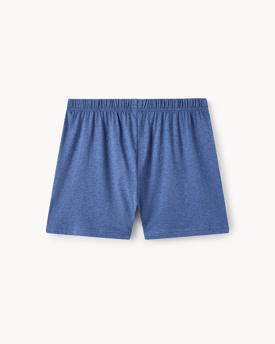 image 1 of F&F 3-Pack Pure Cotton Jersey Boxers in Navy