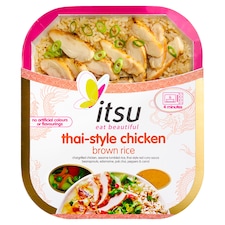 Itsu Thai-Style Chicken Brown Rice 395g