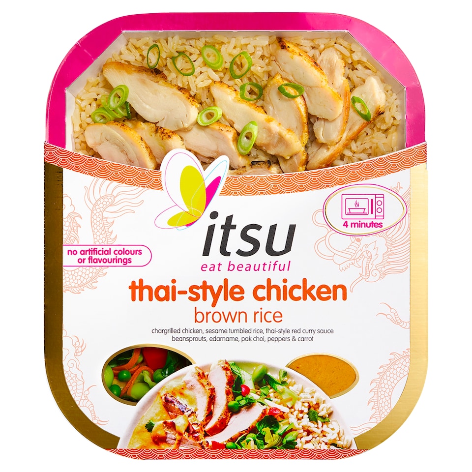 image 1 of Itsu Thai-Style Chicken Brown Rice 395g