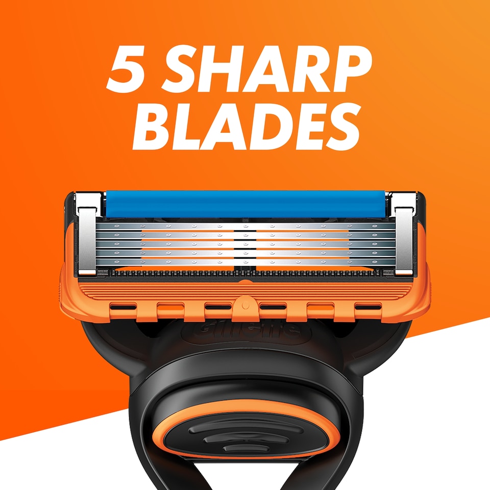 image 1 of Gillette Fusion 5 Razor & Shave Gel Giftset