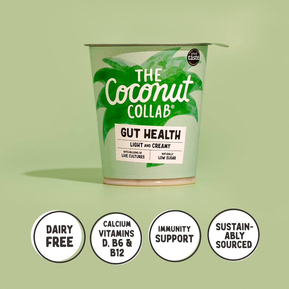 image 1 of The Coconut Collaborative Plain Cultured Coconut Yogurt 350G