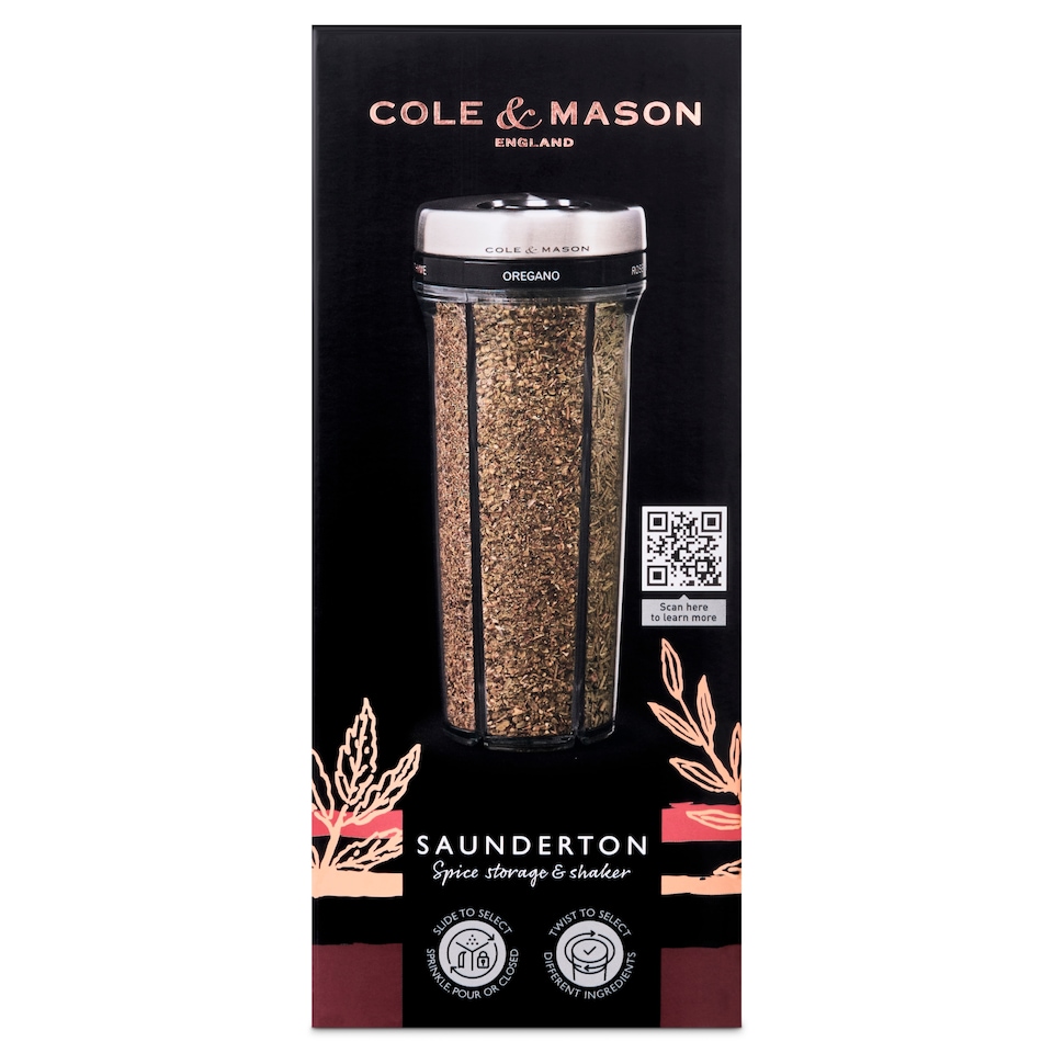 image 1 of Cole & Mason Filled Herb Storage Shaker