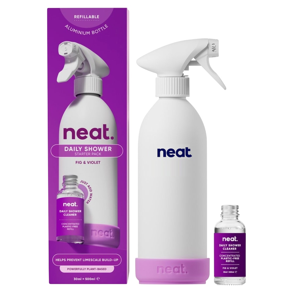 Neat Daily Shower Cleaner Starter Pack Fig & Violet