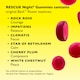 image 4 of Bach Rescue Night Raspberry Sleep Aid Gummies 60s