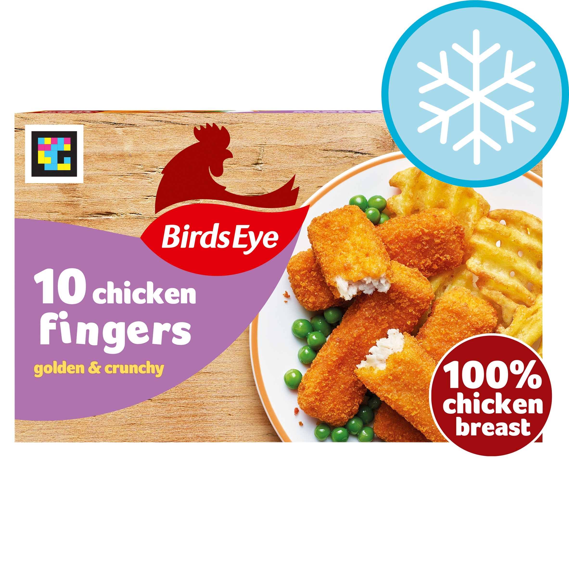 Birds Eye 10 Breaded Chicken Fingers 250g