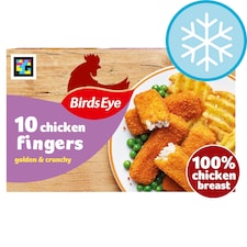 Birds Eye 10 Breaded Chicken Fingers 250g