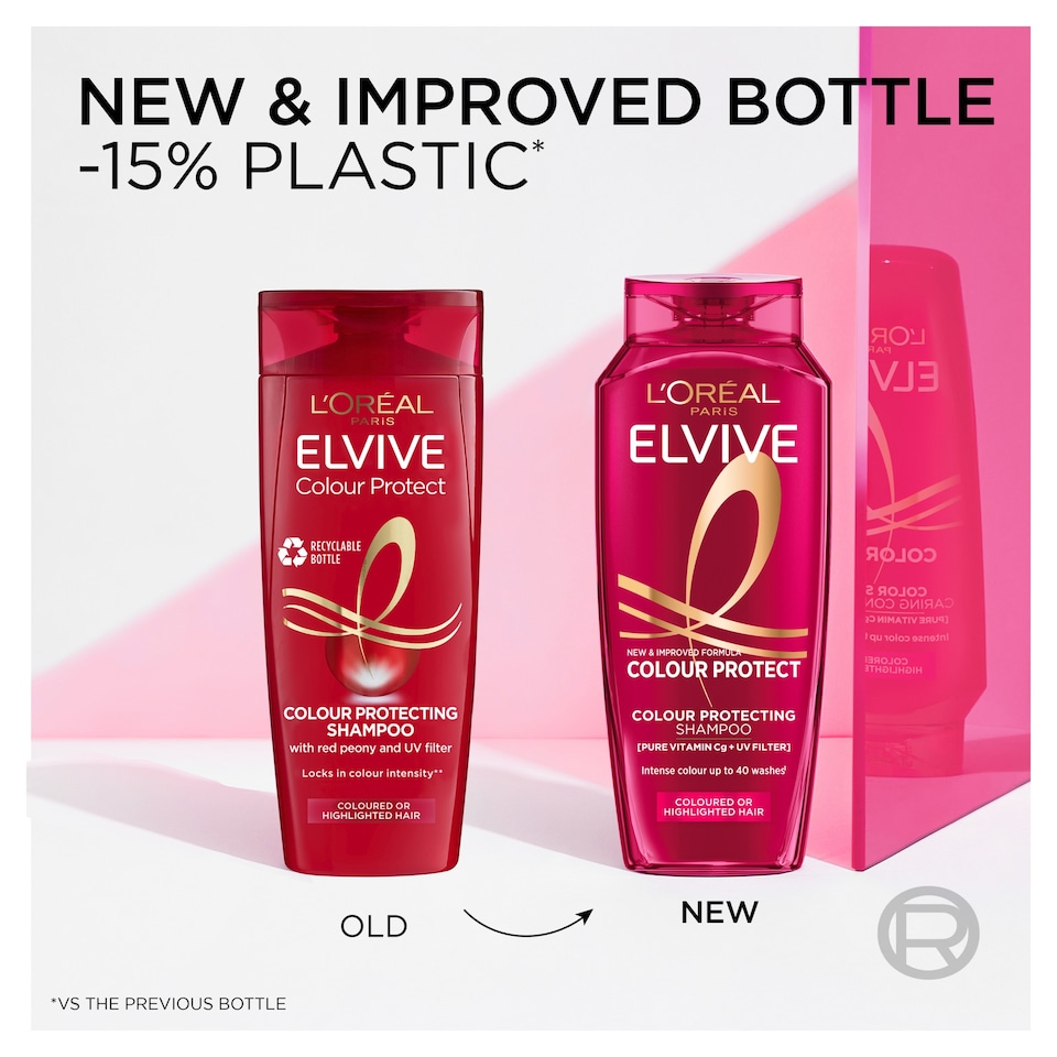 image 1 of L’Oreal Elvive Colour Protect Shampoo 700ml